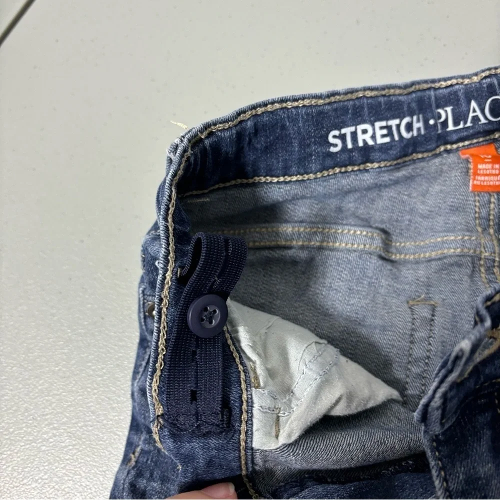 The Children's Place Boys Denim Jeans Dark Wash Stretch Skinny 10